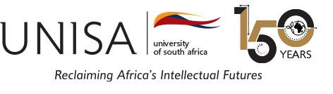 UNISA 150 logo